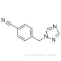 4- (1H-1,2,4-triazol-1-ilmetil) benzonitrilo CAS 112809-25-3
